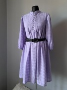 Selected femme piękna fioletowa liliowa sukienka m/38