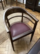 Dębowy fotel do biurka z ok. 1920 r.