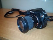Aparat SONY ALFA A300 + OBIEKTYW 18-70 , 55-200