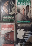 Simenon -zestaw 4 kryminałów z komisarzem Maigret