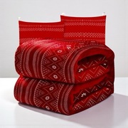 Świąteczny koc, 2 poszewki Zakochasz się w tym zestawie