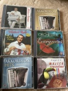 Płyty CD z muzyką na akordeonie