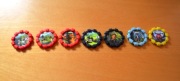 Tazos Shrek Trzeci - Kultowe Spinners z Cheetos Zestaw 7 szt.