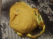 Plecak żółty i różowy 