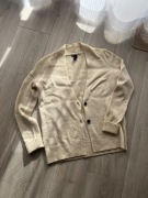 H&M - Kardigan damski, rozm. XS (34), beżowy/kremowy [Używany]
