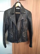 Kurtka skórzana Naf Naf, r. S, ramoneska