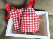 Zawieszka z woreczkiem na kartę podarunkowową, box prezentowy, urodziny