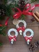 Bombka Makrama- Ozdoba Świąteczna