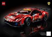INSTRUKCJA Lego Technic 42125 Ferrari 488 GTE .