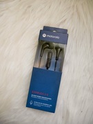 Nowe Słuchawki przewodowe czarne Motorola Earbuds 2 - S