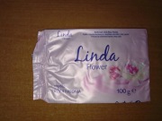 Stare puste opakowanie okładka Linda kwiatowa 2020 mydło w kostce