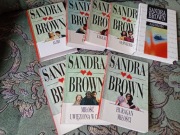 Sandra Brown.  ZAZDROŚĆ... kolekcja 8 książek 