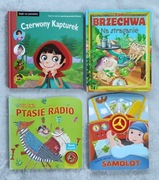 BAJKI KSIĄŻKI EDUKACYJNE - KPL. 4szt 