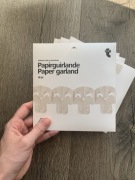 halloween girlanda czaszki czaszka papierowa tiger dekoracje