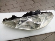 peugeot 206 przedlift reflektor lewy kompletny używany lampa przód przednia