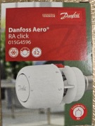 Głowice Danfoss Aero RA Click 015g4596 z zaworem 3 sztuki