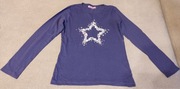 Bluzka fioletowa z gwiazdą r. 10.