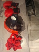 Kask +rękawice+owijki