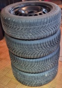 Golf 8 felgi oryginał + opony zimowe 205/55R16 6,5mm + 5,5mm