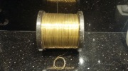 Mosiądz! Drut Mosiężny kolor złota fi 0.8 mm 60m