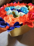 Box z róż mydlanych