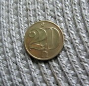 Czechosłowacja 20 Halerzy 1982r