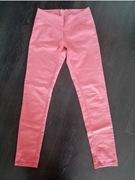 **spodnie slim, rurki, cygaretki jeans różowe 36/S