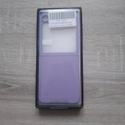 Etui do telefonu Samsung Galaxy Z Flip 6 – fioletowe, silikonowe