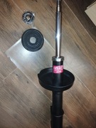 Amortyzator KYB Excel-G 333743 + Zestaw naprawczy mocowania amortyzatora