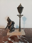 Mała lampka naftowa myśliwy latarnia 