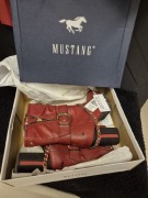 Buty Mustang obcas botki rozmiar 38