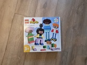 LEGO Duplo 10423 nowe plomba ludziki z emocjami 71 elementów 