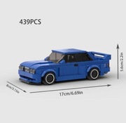 Klocki wzór LEGO BMW M3 Autko Samochodzik Prezent wyścigowy HIT