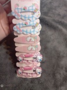 Zestaw spinek do włosów hello kitty 