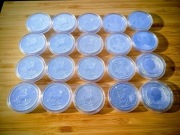 20 x 1 oz uncja srebra monety bulionowe krugerrand kangur liść krolowa