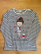 Koszulka bluzka w paski DeFacto