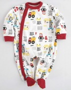 Pajacyk niemowlęcy 74 pajac rozpinany bawełniany