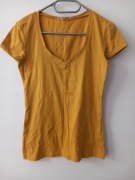 Bluzka musztardowe roz.M wymiary opis