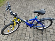 Rower dziecięcy Olpran Lucky 20" Yellow/Blue