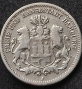 2 Marki 1876 J HAMBURG