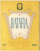 Etykieta na alkohol, RATAFIA, Bielsko-Biała