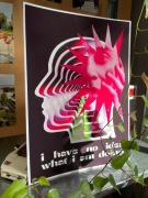 Plakat "have no idea"