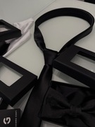 Giacomo Conti Zestaw Muszka Mucha Poszetka Krawat Chusta