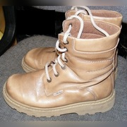 BUTY ARKA SKÓRA NATURALNA JASNY BRĄZ