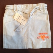 Minispódniczka AMADEO sztruks rozm 110