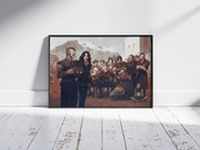 Wyjątkowy Plakat z Motywem z Gry "Wiedźmin" -  A2