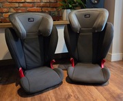 2 x Fotelik Britax Romer Kid II / 3,5-12 lat / 15-36kg - Czarny plastik