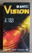 Pusta kaseta VHS Emtec Vision w folii