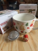 Porcelanowe kubki z zaparzaczem Smukee