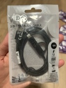 Kabel - ładowarka iphone ipad czarna USB lightning